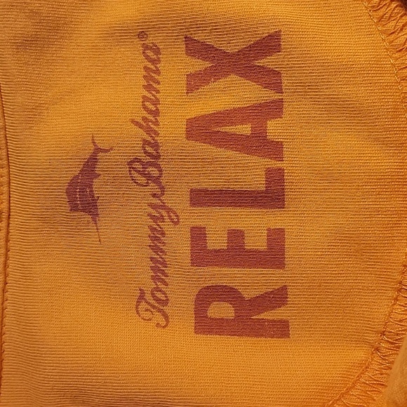 TOMMY BAHAMA Relax Fit Orange Men's Polo‎ Shirt XL/TG - Picture 9 of 10